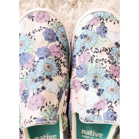 Moving Sale NWOT - Native Shoes | Miles Denim Print | Size 7 Womens - Picture 7 of 9